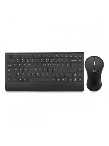 Kлаиатура с безжична мишка Urban Factory BATERIAS RECARGPERP испански Испанска Qwerty