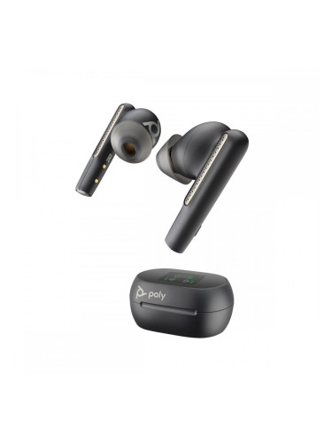 Малки Блутут Слушалки Poly Voyager Free 60+ UC Черен