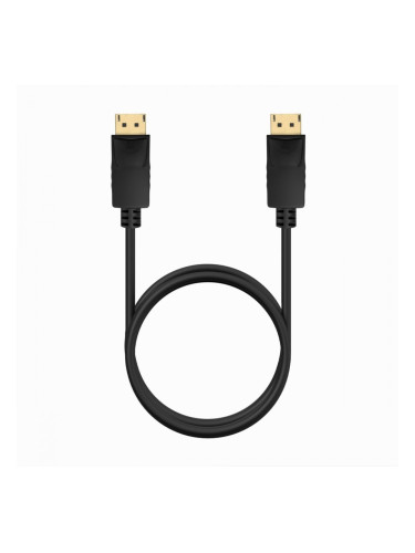Кабел DisplayPort Aisens A124-0738 Черен 1 m 4K Ultra HD