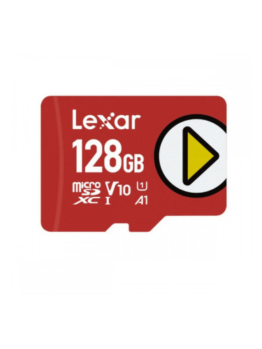 Mикро SD карта памет с адаптер Lexar PLAY 128 GB