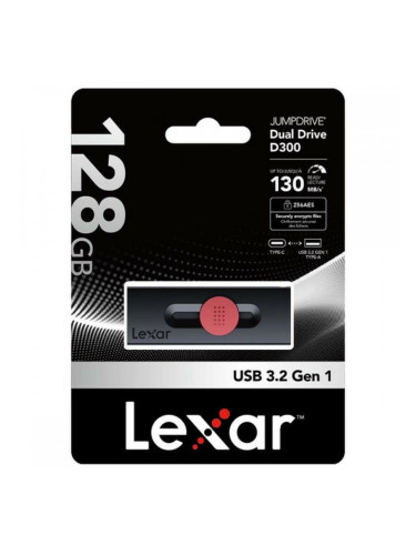 USB стик Lexar LJDD300128G-BNBNG