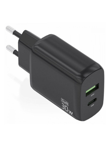 Зарядно за стена Aisens A110-0924 Черен 33 W 50 W