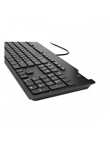Клавиатура HP A71J9AA#ABE Черен QWERTY
