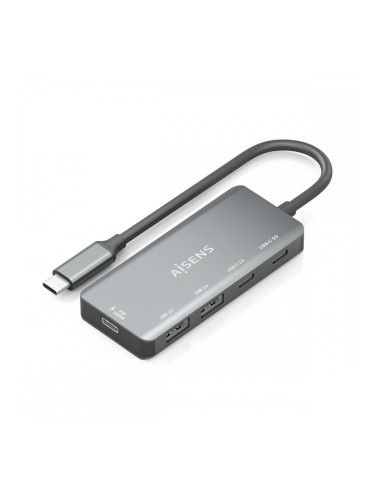 USB извод Aisens CPNT Сив 100 W 50 W