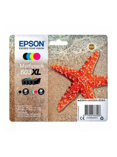 Оригиална касета за мастило Epson EP66820 Многоцветен Черен Жълт