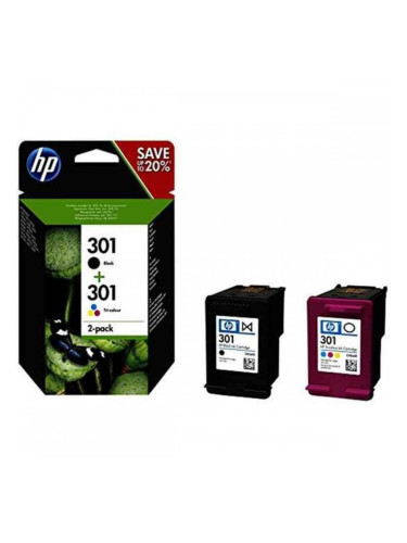 Съвместим касета с мастило HP Черен Трицветен Жълт