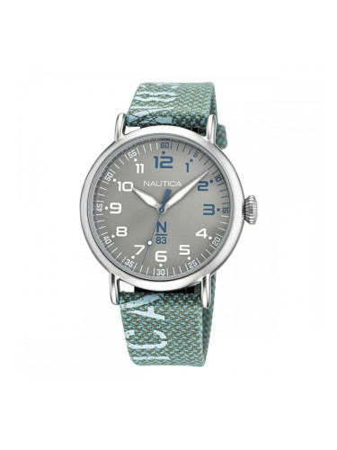 Мъжки часовник Nautica Сребрист (Ø 40 mm)