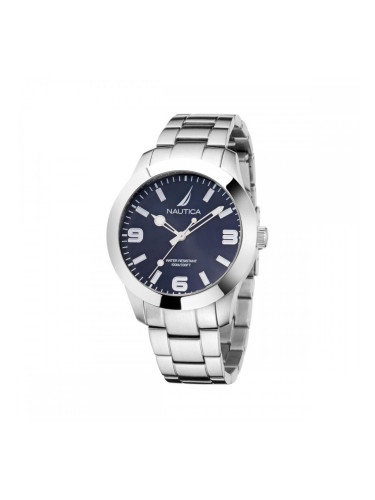Мъжки часовник Nautica Сребрист (Ø 42 mm)