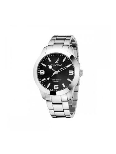 Мъжки часовник Nautica Сребрист (Ø 42 mm)