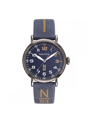 Мъжки часовник Nautica Сребрист (Ø 40 mm)