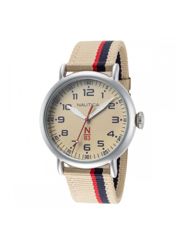 Мъжки часовник Nautica NAPWLS911 Сребрист (Ø 40 mm)