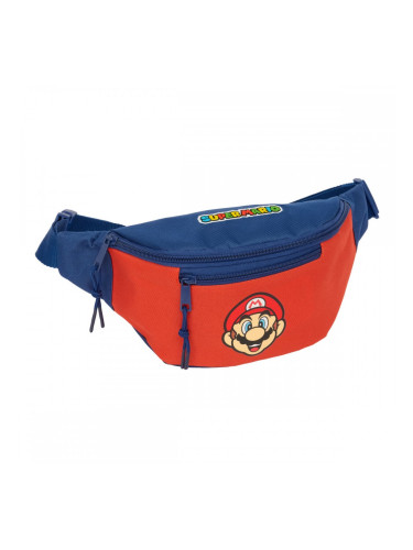 Чантичка за Кръста Super Mario Mamma mia Червен Морско син 23 x 12 x 9 cm
