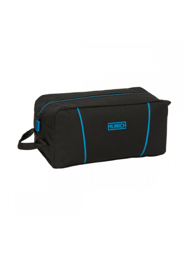 Пътническа Чанта за Обувки Munich Road Син Черен 34 x 15 x 18 cm