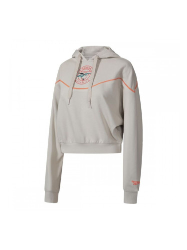 Дамски суичър с качулка Reebok Reebok Classic Trail Бежов - M
