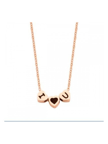 Дамска висулка CO88 Collection 8CN-26030 Розово злато