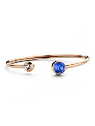 Дамска гривна CO88 Collection 8CB-90257 Син Розово злато