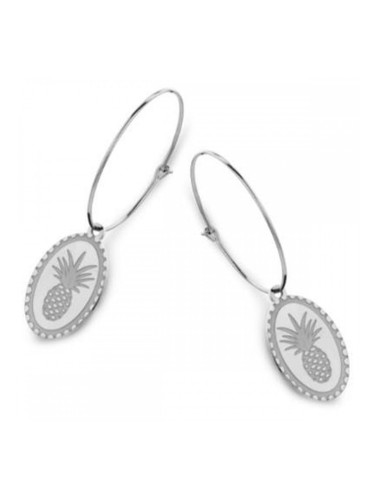 Дамски обеци CO88 Collection 8CE-70043 Сребрист