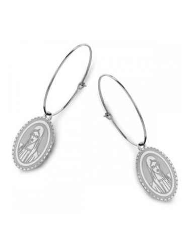 Дамски обеци CO88 Collection 8CE-70042 Сребрист