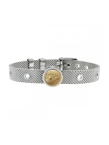 Гривна унисекс Cunning Talent Jewels TJA-5-07-01-1-235 Сребрист