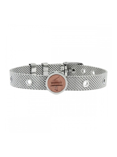 Гривна унисекс Pianist Talent Jewels TJA-4-06-02-1-235 Сребрист