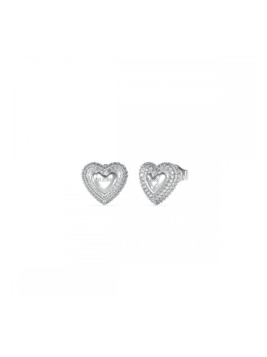 Дамски обеци Guess JUBE05020JWRHT-U Сребрист