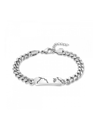 Мъжка гривна Police PEAGB0041201 Сребрист