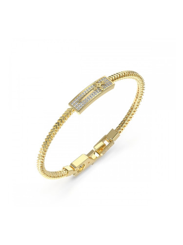 Мъжка гривна Guess JUMB05081JWYGS Златен