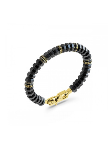 Мъжка гривна Guess JUMB05087JWYGS Черен