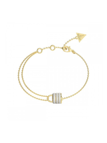Дамска гривна Guess JUBB05418JWYGS Златен