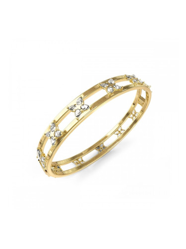 Дамска гривна Guess JUBB05497JWYGS Златен