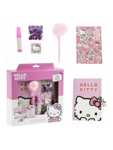 Канцеларски сет Hello Kitty Многоцветен