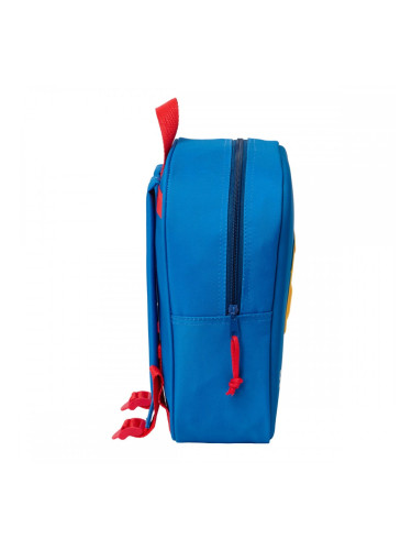 Училищна чанта Superman Син