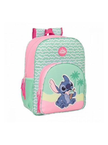 Училищна чанта Lilo & Stitch Ice cream Розов 32 x 38 x 12 cm