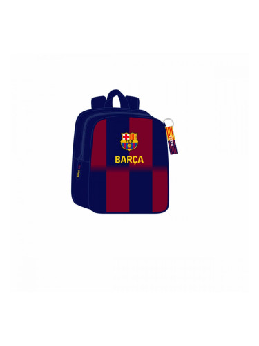Училищна чанта F.C. Barcelona Син Кестен 22 x 27 x 10 cm