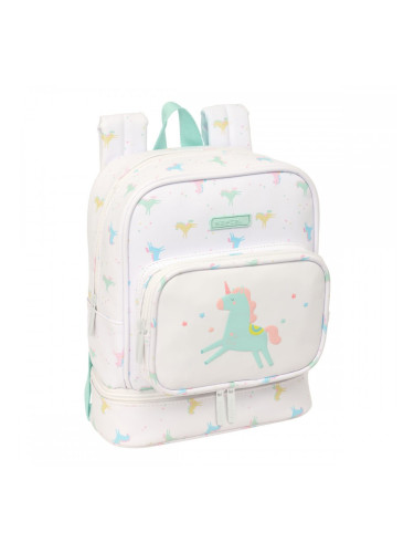 Училищна чанта Safta Unicornio Бежов 22 x 27 x 10 cm