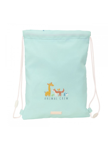 Раница с връвка Safta Pandi Син 26 x 34 x 1 cm