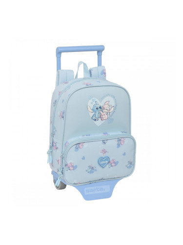 Училищна чанта Lilo & Stitch Син 22 x 27 x 10 cm