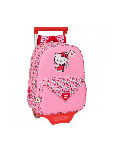 Училищна чанта Hello Kitty Розов 26 x 11 x 67 cm 26 x 34 x 11 cm