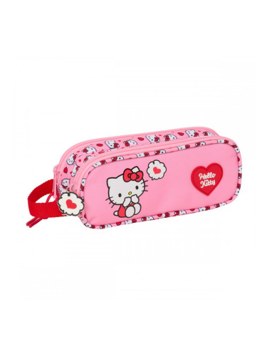 Пътническа Чанта Hello Kitty Розов 21 x 8 x 6 cm