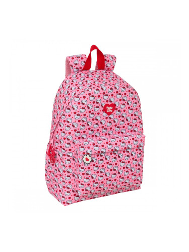Училищна чанта Hello Kitty Розов 31 x 43 x 13 cm