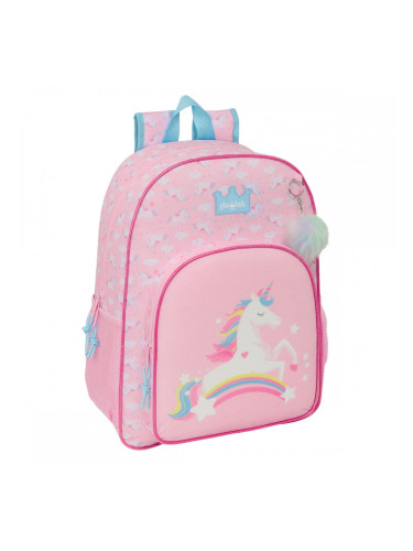 Училищна чанта Glow Lab Розов 33 x 42 x 14 cm