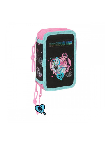 Пътническа Чанта Monster High Черен 12,5 x 19,5 x 5,5 cm 37 Части