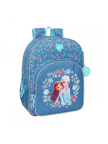 Училищна чанта Frozen Син 33 x 42 x 14 cm