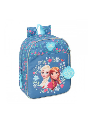 Училищна чанта Frozen Син 22 x 27 x 10 cm