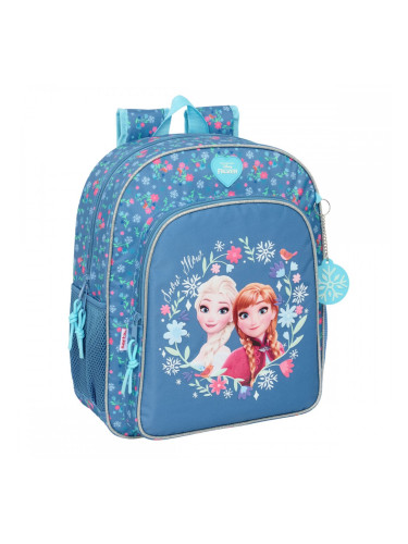 Училищна чанта Frozen Син 32 x 38 x 12 cm