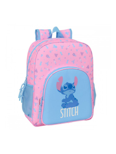 Училищна чанта Lilo & Stitch Bright Розов 32 x 38 x 12 cm