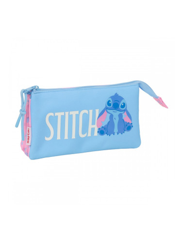Пътническа Чанта Lilo & Stitch Bright Розов 22 x 12 x 3 cm