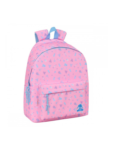 Училищна чанта Lilo & Stitch Bright Розов 33 x 42 x 15 cm