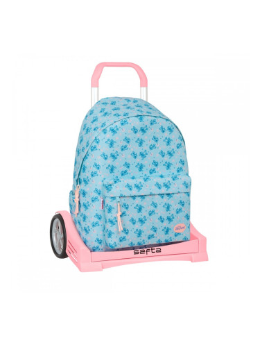 Училищна чанта Lilo & Stitch Ohana Син