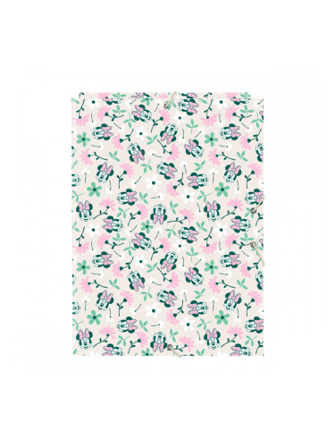 Папка с пръстени Minnie Mouse Minty Розов A4 26 x 33.5 x 2.5 cm